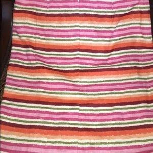 Talbots linen skirt size large